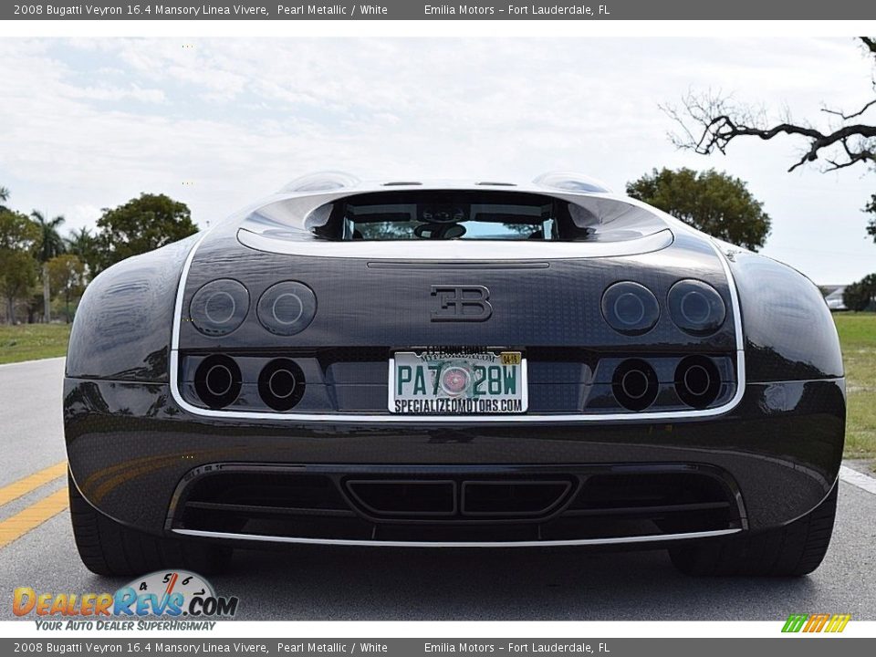 2008 Bugatti Veyron 16.4 Mansory Linea Vivere Pearl Metallic / White Photo #14