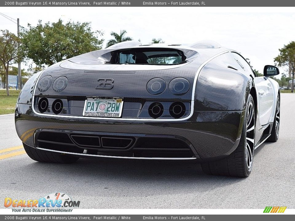 2008 Bugatti Veyron 16.4 Mansory Linea Vivere Pearl Metallic / White Photo #15