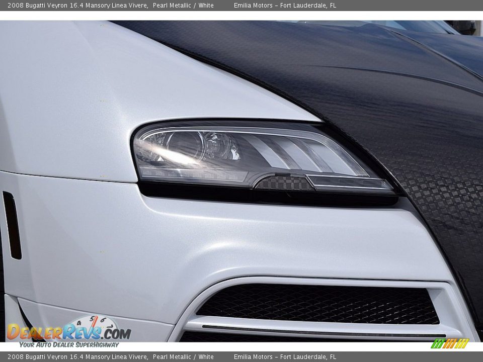 2008 Bugatti Veyron 16.4 Mansory Linea Vivere Pearl Metallic / White Photo #20
