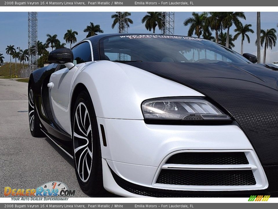 2008 Bugatti Veyron 16.4 Mansory Linea Vivere Pearl Metallic / White Photo #22