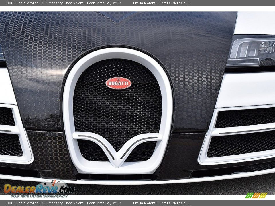 2008 Bugatti Veyron 16.4 Mansory Linea Vivere Pearl Metallic / White Photo #23