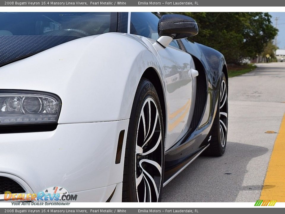 2008 Bugatti Veyron 16.4 Mansory Linea Vivere Pearl Metallic / White Photo #25