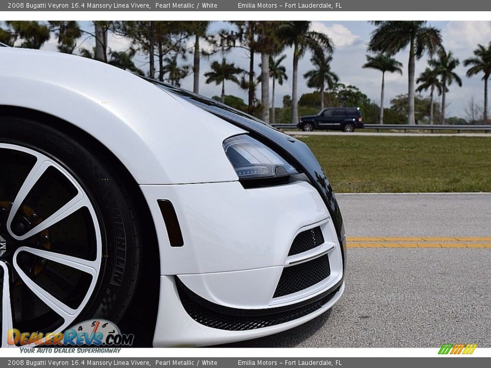 2008 Bugatti Veyron 16.4 Mansory Linea Vivere Pearl Metallic / White Photo #27