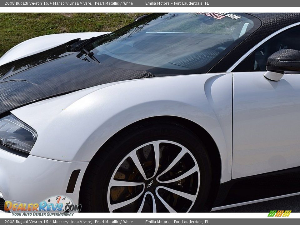 2008 Bugatti Veyron 16.4 Mansory Linea Vivere Pearl Metallic / White Photo #28