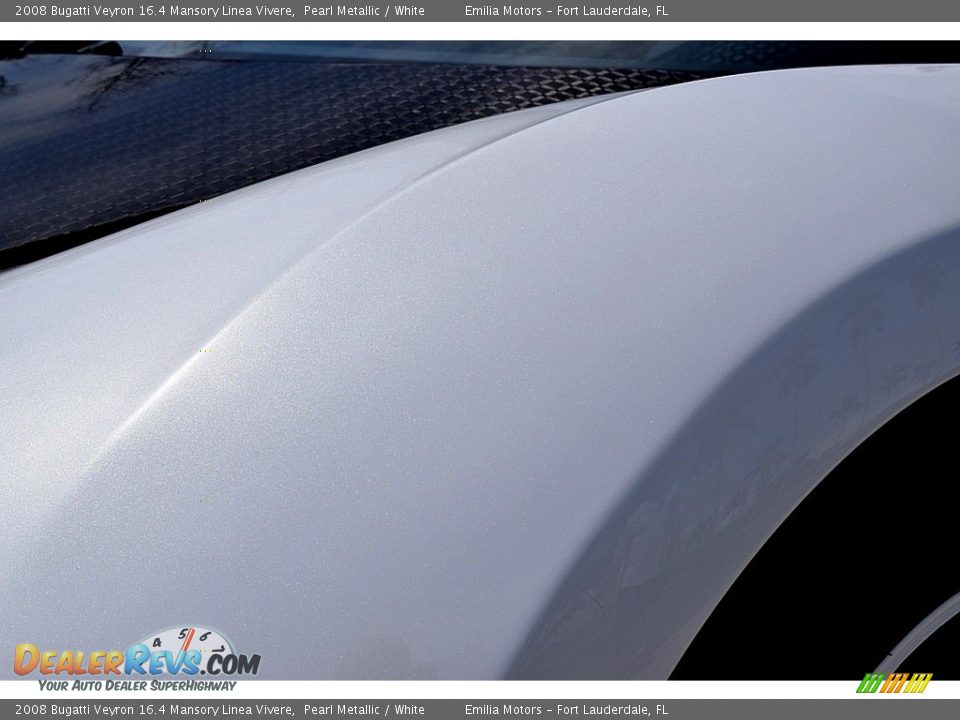 2008 Bugatti Veyron 16.4 Mansory Linea Vivere Pearl Metallic / White Photo #30