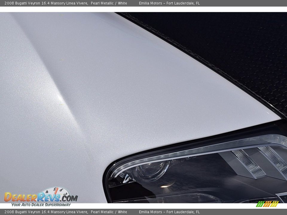 2008 Bugatti Veyron 16.4 Mansory Linea Vivere Pearl Metallic / White Photo #31