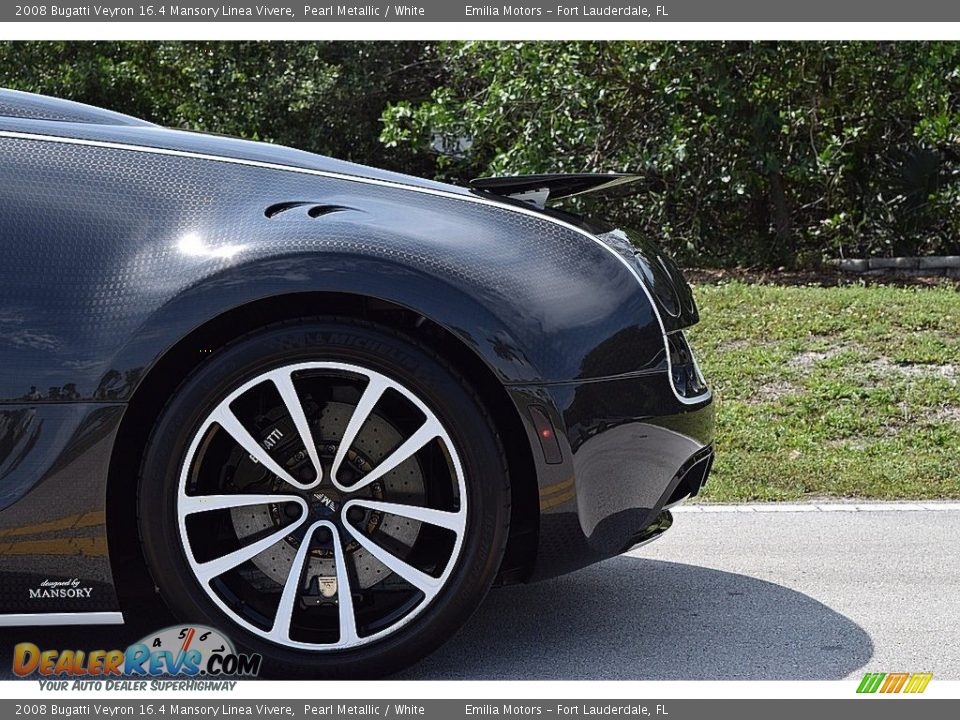 2008 Bugatti Veyron 16.4 Mansory Linea Vivere Pearl Metallic / White Photo #37