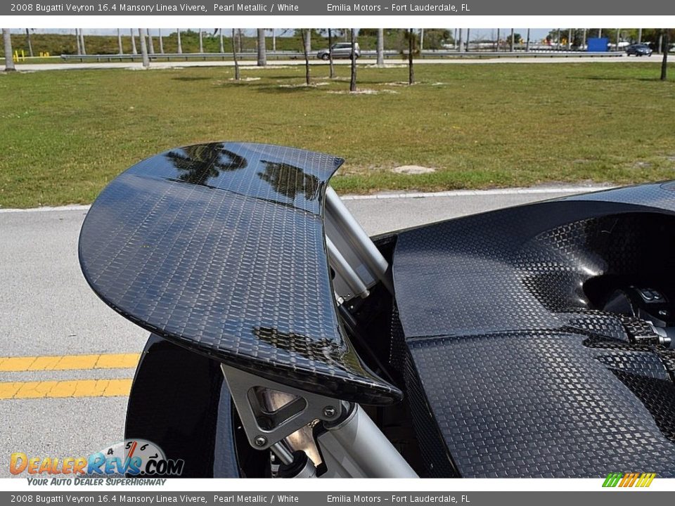 2008 Bugatti Veyron 16.4 Mansory Linea Vivere Pearl Metallic / White Photo #40