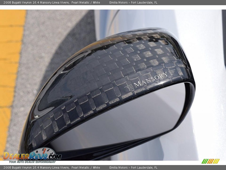 2008 Bugatti Veyron 16.4 Mansory Linea Vivere Pearl Metallic / White Photo #45