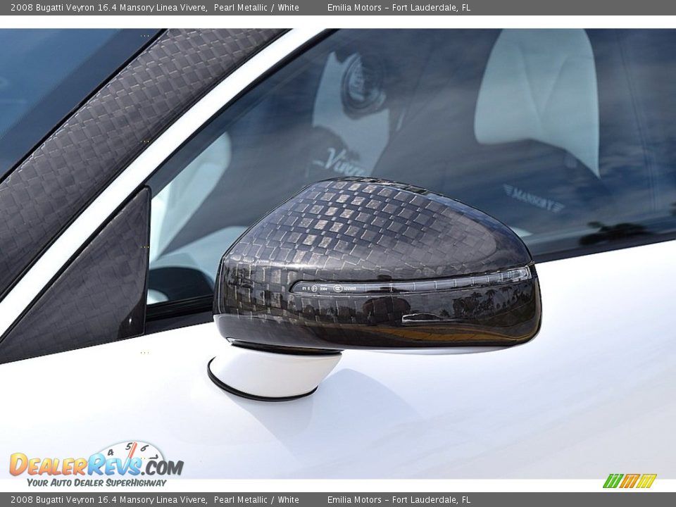 2008 Bugatti Veyron 16.4 Mansory Linea Vivere Pearl Metallic / White Photo #46