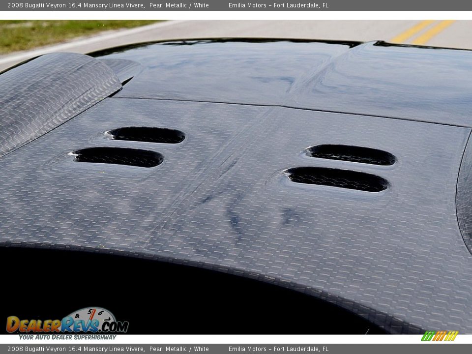 2008 Bugatti Veyron 16.4 Mansory Linea Vivere Pearl Metallic / White Photo #47