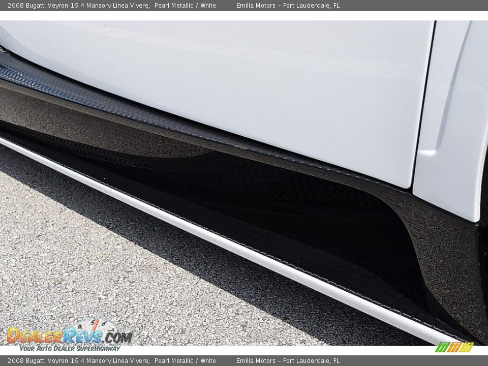 2008 Bugatti Veyron 16.4 Mansory Linea Vivere Pearl Metallic / White Photo #50