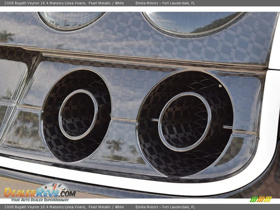 2008 Bugatti Veyron 16.4 Mansory Linea Vivere Pearl Metallic / White Photo #51