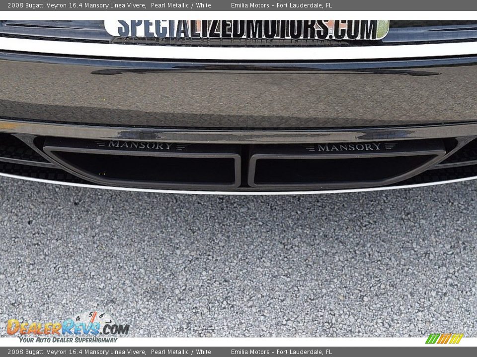 2008 Bugatti Veyron 16.4 Mansory Linea Vivere Pearl Metallic / White Photo #53