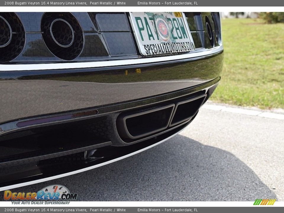 2008 Bugatti Veyron 16.4 Mansory Linea Vivere Pearl Metallic / White Photo #54