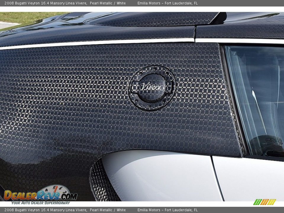 2008 Bugatti Veyron 16.4 Mansory Linea Vivere Pearl Metallic / White Photo #57