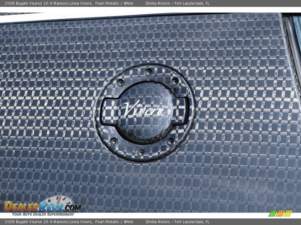 2008 Bugatti Veyron 16.4 Mansory Linea Vivere Pearl Metallic / White Photo #58