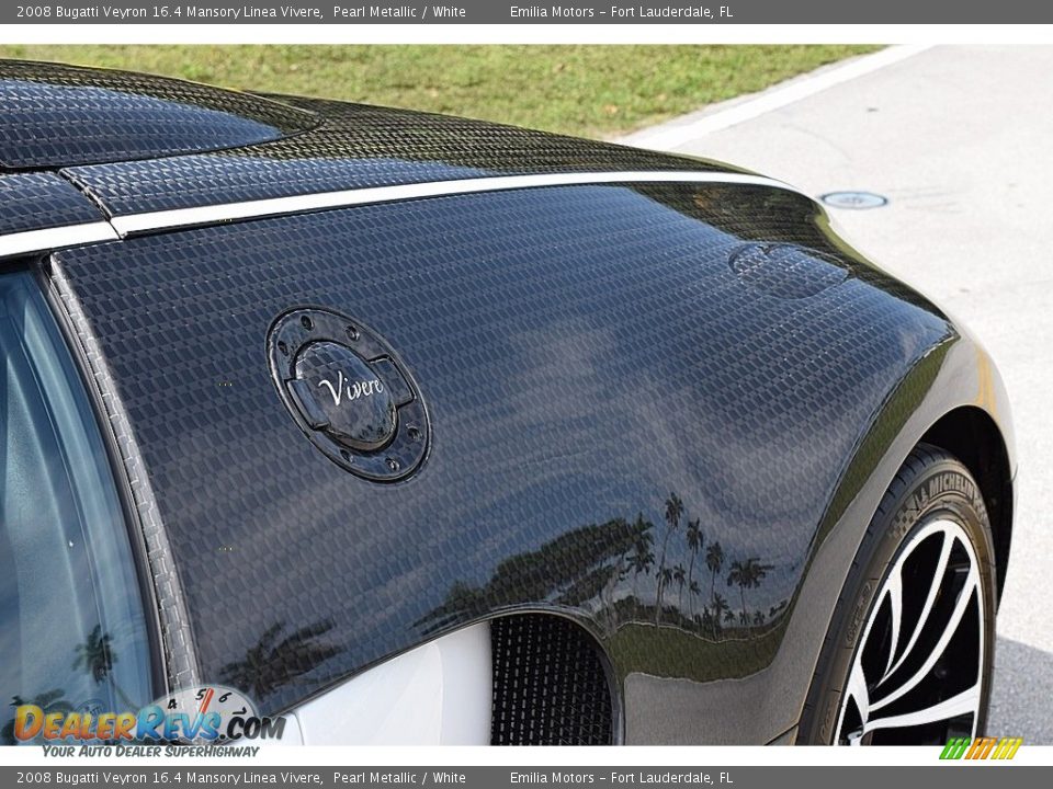 2008 Bugatti Veyron 16.4 Mansory Linea Vivere Pearl Metallic / White Photo #60