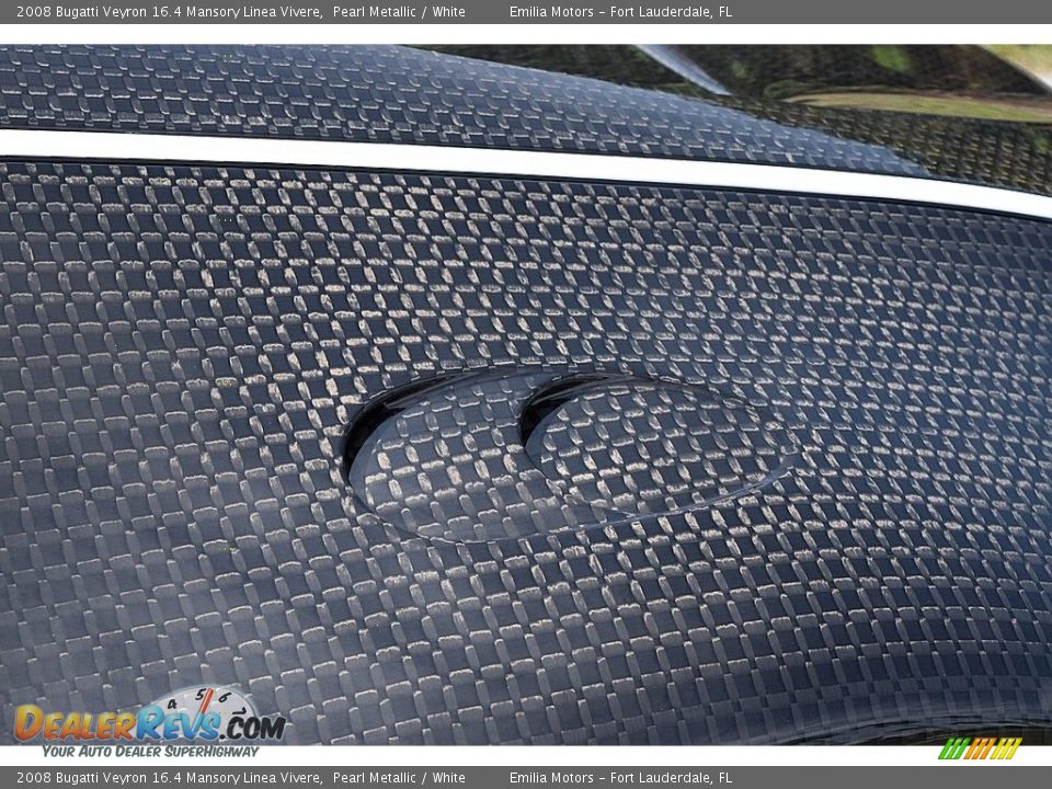 2008 Bugatti Veyron 16.4 Mansory Linea Vivere Pearl Metallic / White Photo #61