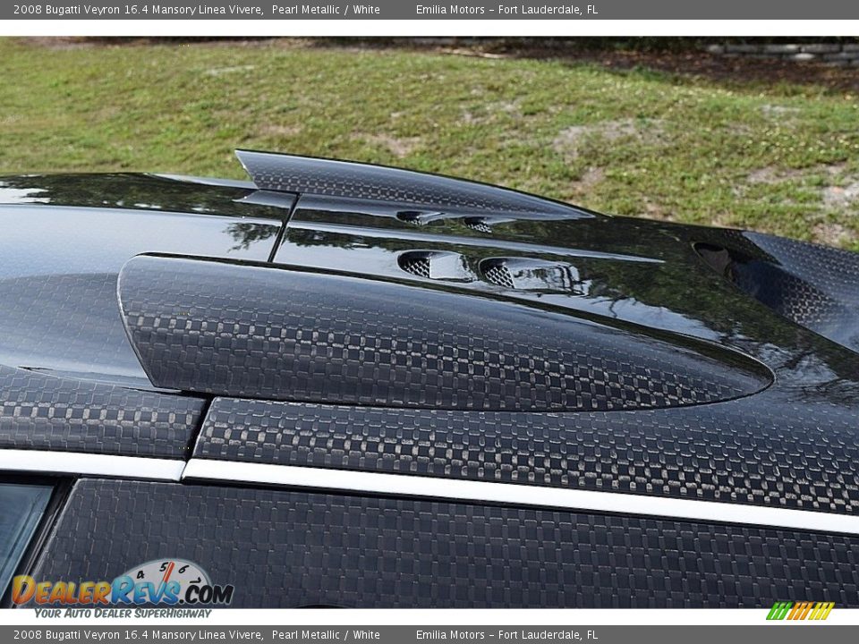 2008 Bugatti Veyron 16.4 Mansory Linea Vivere Pearl Metallic / White Photo #62