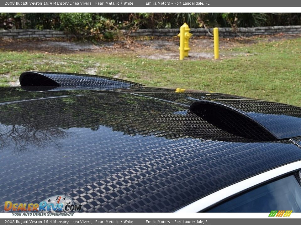 2008 Bugatti Veyron 16.4 Mansory Linea Vivere Pearl Metallic / White Photo #63