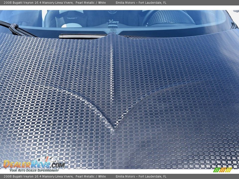 2008 Bugatti Veyron 16.4 Mansory Linea Vivere Pearl Metallic / White Photo #64