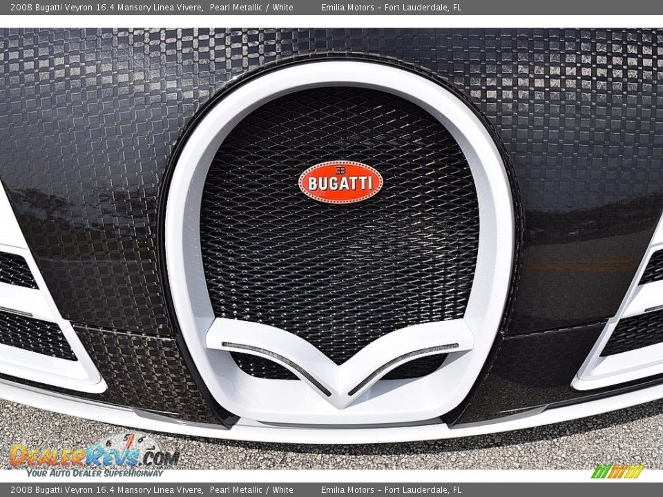 2008 Bugatti Veyron 16.4 Mansory Linea Vivere Pearl Metallic / White Photo #65