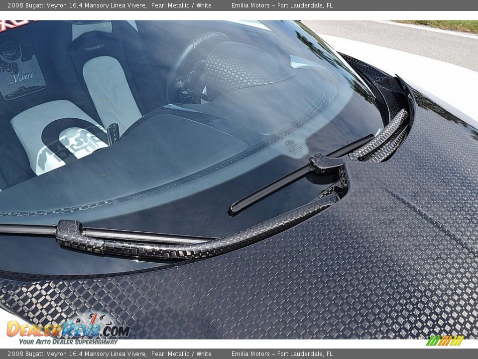 2008 Bugatti Veyron 16.4 Mansory Linea Vivere Pearl Metallic / White Photo #67