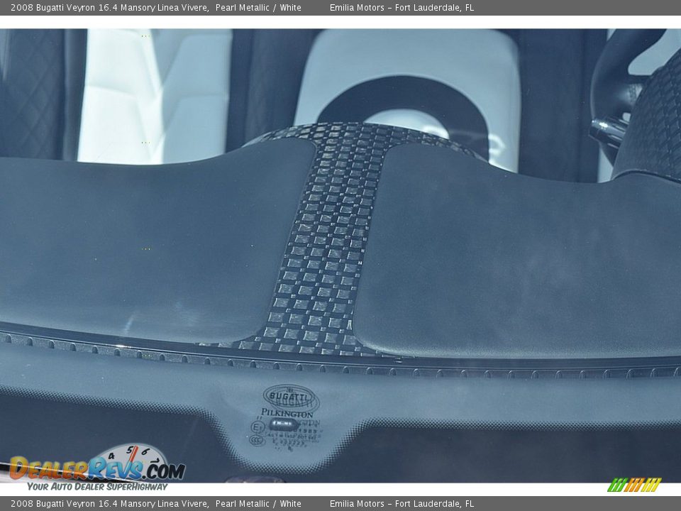 2008 Bugatti Veyron 16.4 Mansory Linea Vivere Pearl Metallic / White Photo #70