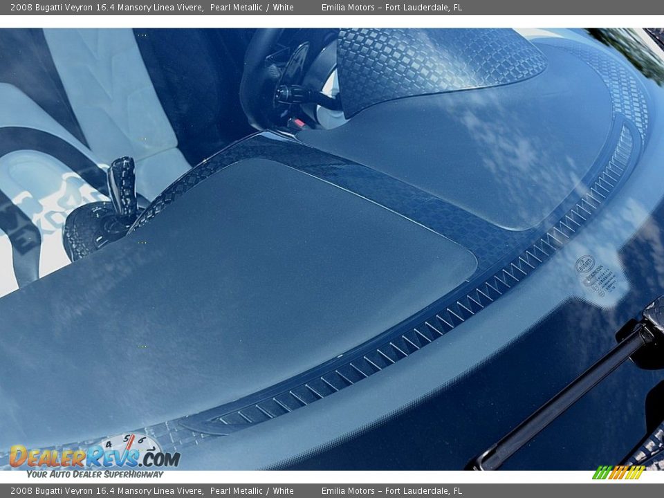 2008 Bugatti Veyron 16.4 Mansory Linea Vivere Pearl Metallic / White Photo #71
