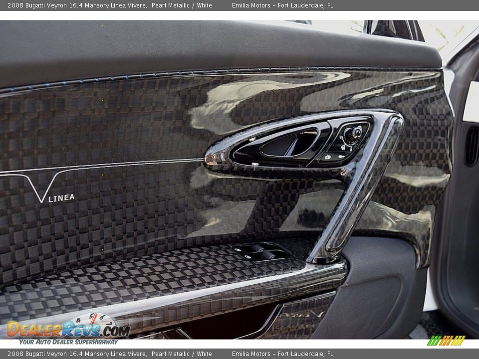 2008 Bugatti Veyron 16.4 Mansory Linea Vivere Pearl Metallic / White Photo #86