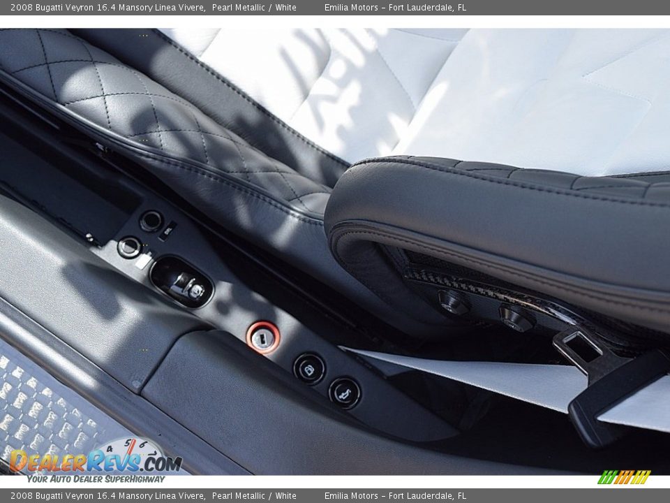 2008 Bugatti Veyron 16.4 Mansory Linea Vivere Pearl Metallic / White Photo #89
