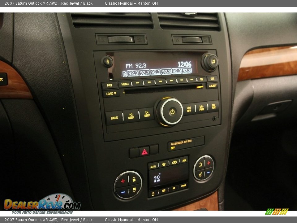 2007 Saturn Outlook XR AWD Red Jewel / Black Photo #8