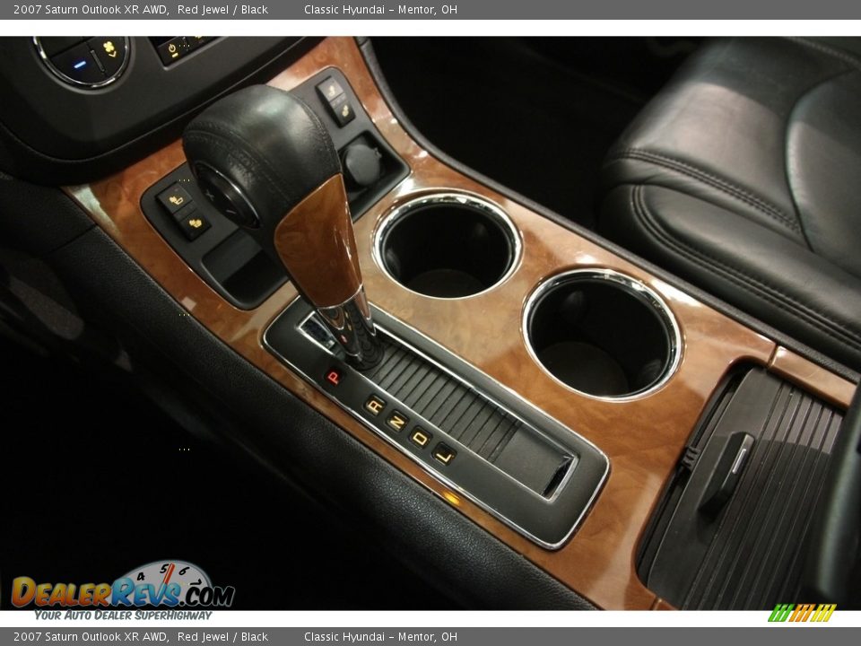 2007 Saturn Outlook XR AWD Red Jewel / Black Photo #10