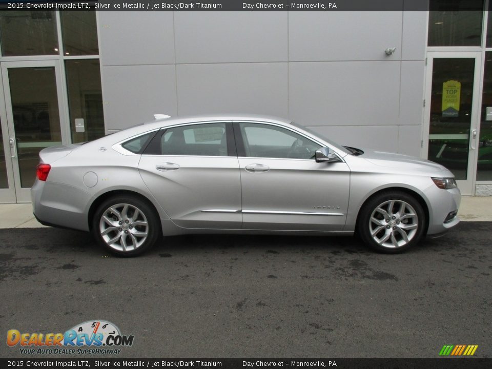 2015 Chevrolet Impala LTZ Silver Ice Metallic / Jet Black/Dark Titanium Photo #2