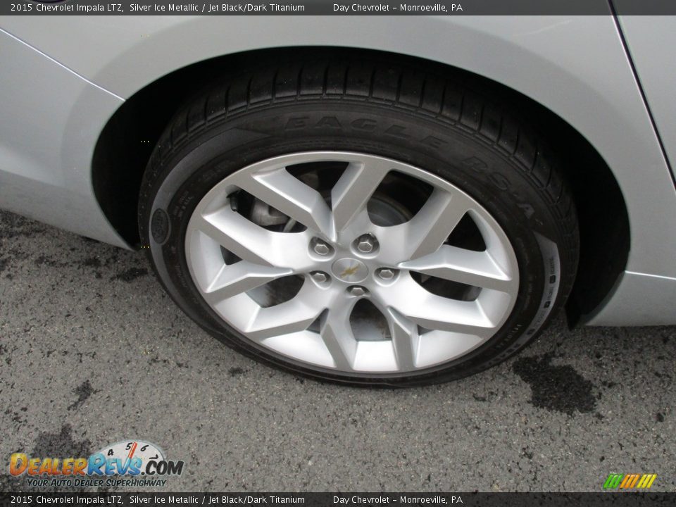 2015 Chevrolet Impala LTZ Silver Ice Metallic / Jet Black/Dark Titanium Photo #3