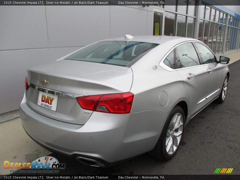 2015 Chevrolet Impala LTZ Silver Ice Metallic / Jet Black/Dark Titanium Photo #4
