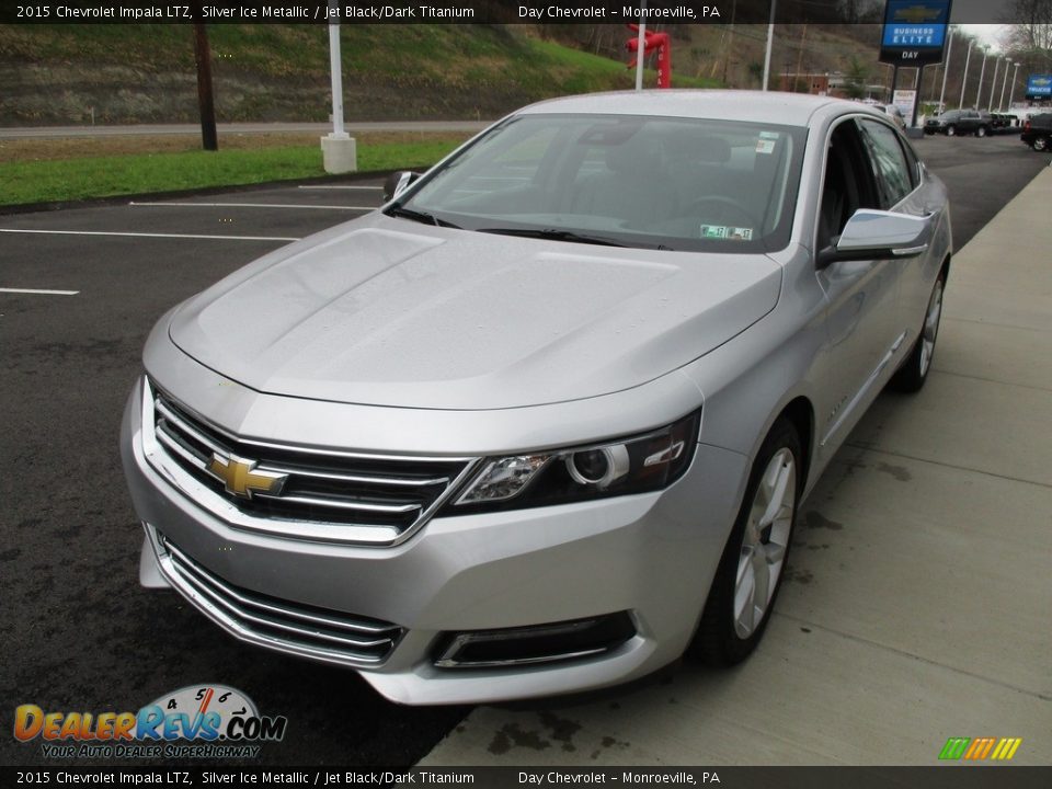2015 Chevrolet Impala LTZ Silver Ice Metallic / Jet Black/Dark Titanium Photo #7