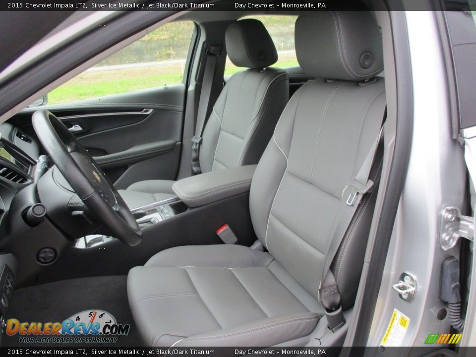 2015 Chevrolet Impala LTZ Silver Ice Metallic / Jet Black/Dark Titanium Photo #11