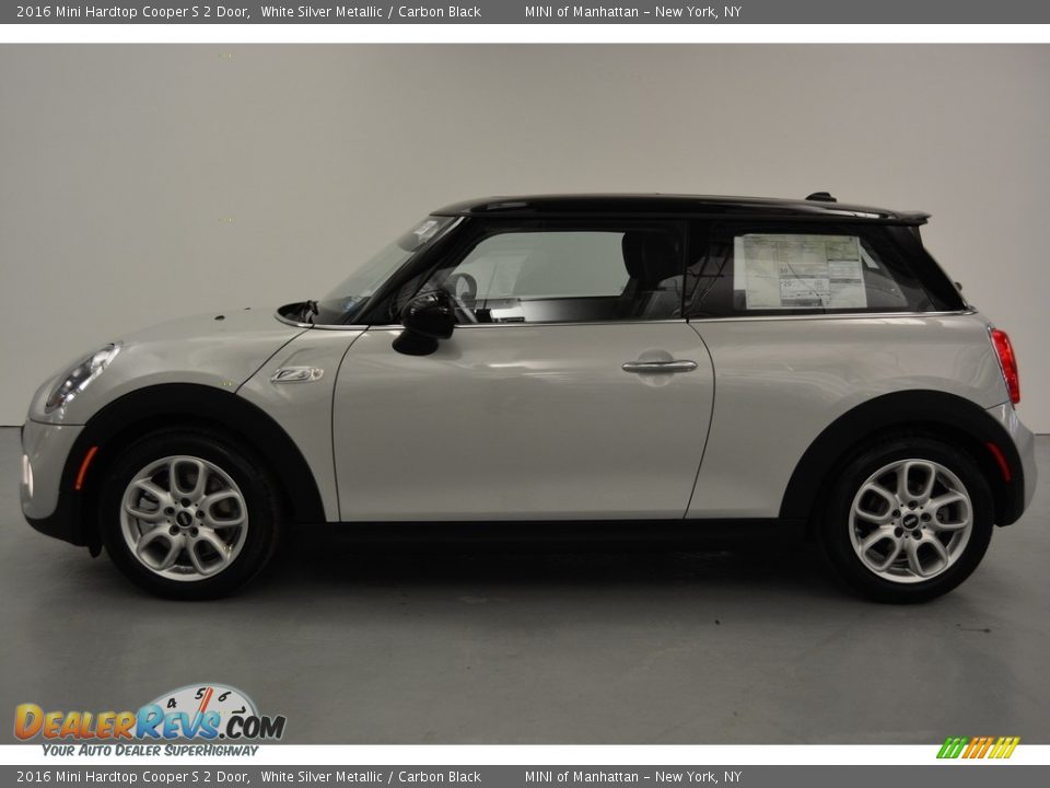 White Silver Metallic 2016 Mini Hardtop Cooper S 2 Door Photo #3