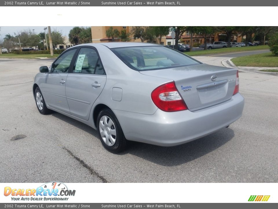 2002 Toyota Camry LE Lunar Mist Metallic / Stone Photo #3