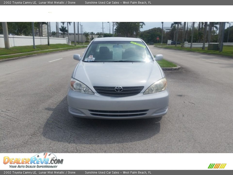 2002 Toyota Camry LE Lunar Mist Metallic / Stone Photo #8