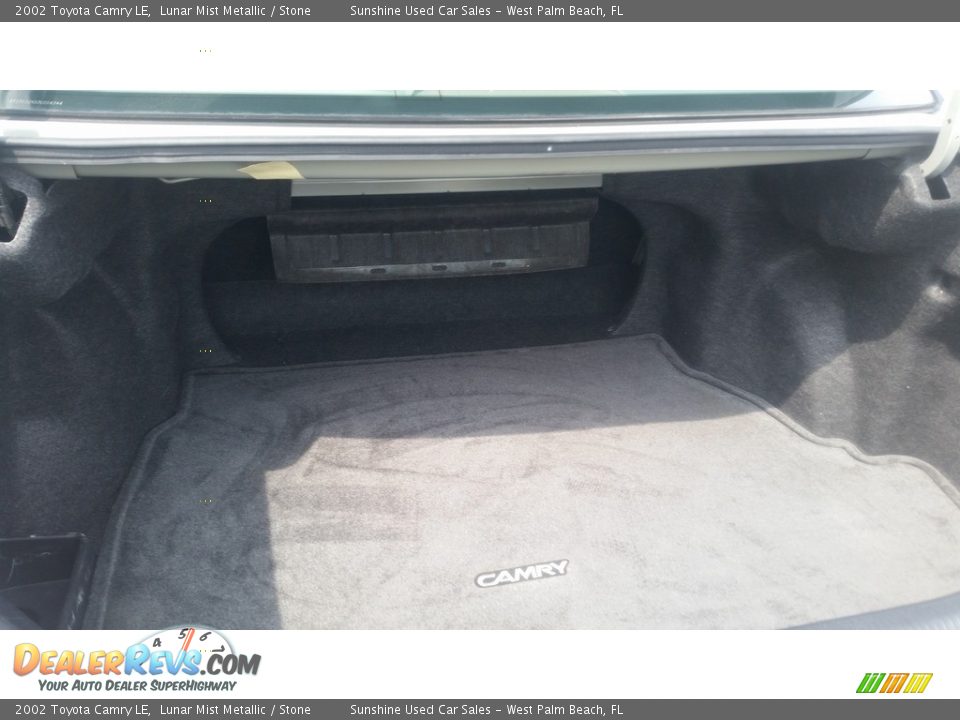2002 Toyota Camry LE Lunar Mist Metallic / Stone Photo #15
