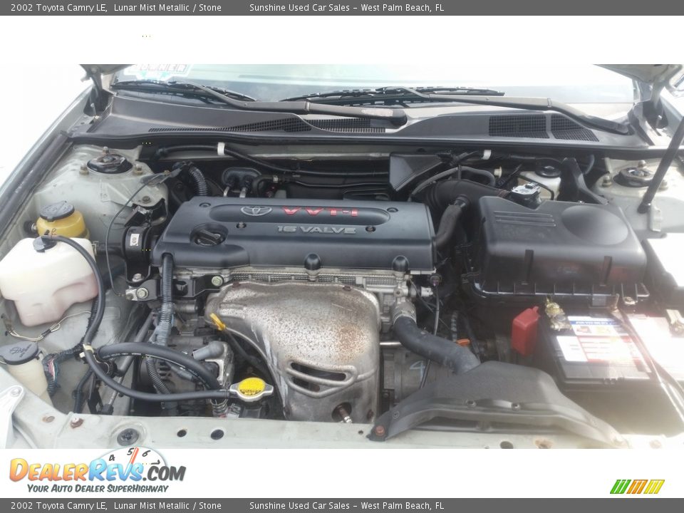2002 Toyota Camry LE Lunar Mist Metallic / Stone Photo #20