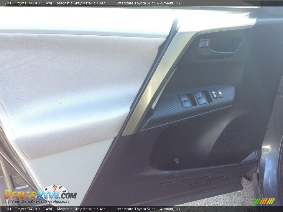 2013 Toyota RAV4 XLE AWD Magnetic Gray Metallic / Ash Photo #7