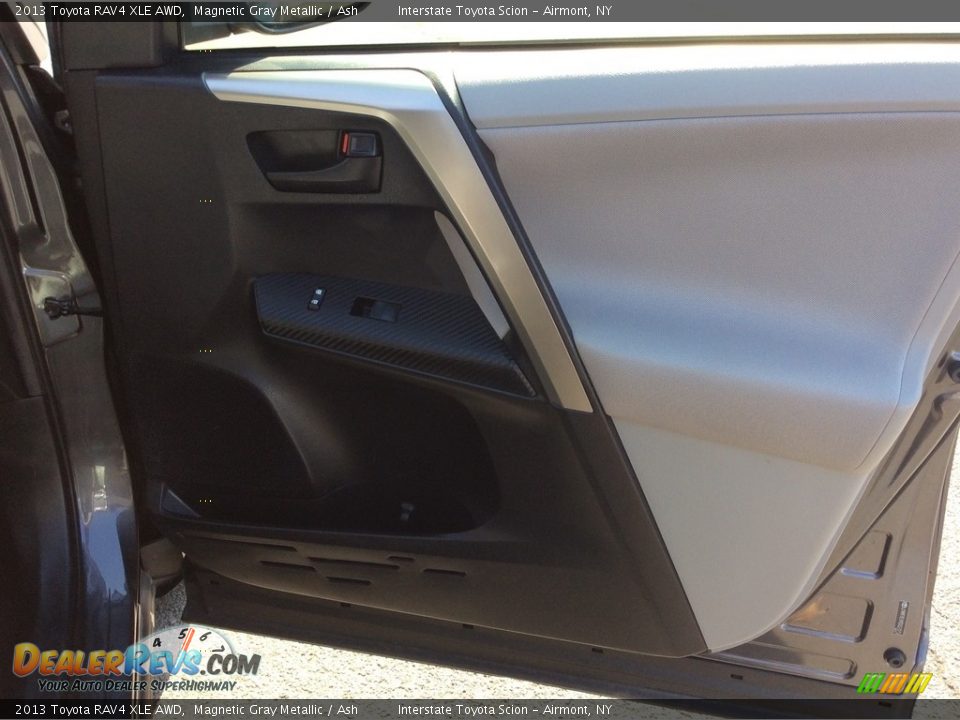 2013 Toyota RAV4 XLE AWD Magnetic Gray Metallic / Ash Photo #20