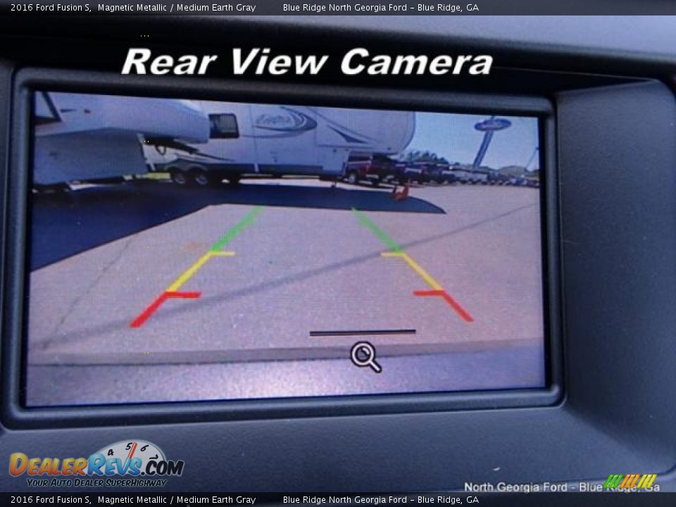 2016 Ford Fusion S Magnetic Metallic / Medium Earth Gray Photo #25