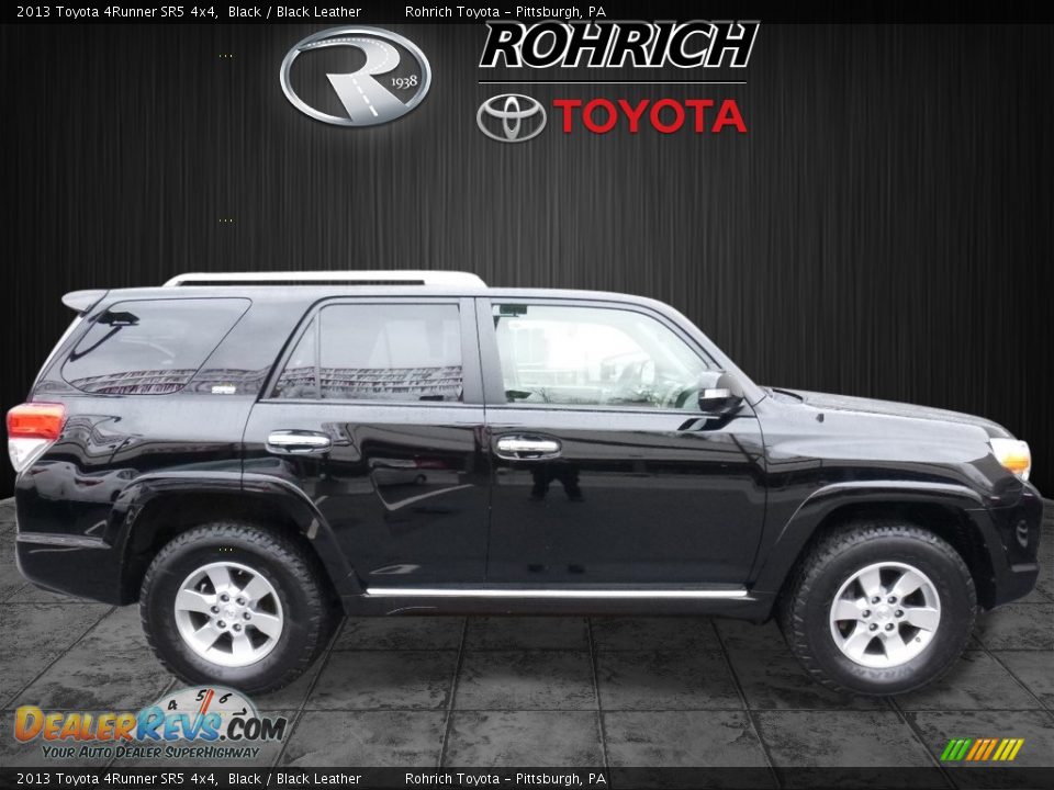 2013 Toyota 4Runner SR5 4x4 Black / Black Leather Photo #2