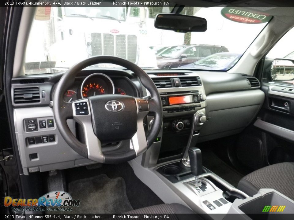 2013 Toyota 4Runner SR5 4x4 Black / Black Leather Photo #7