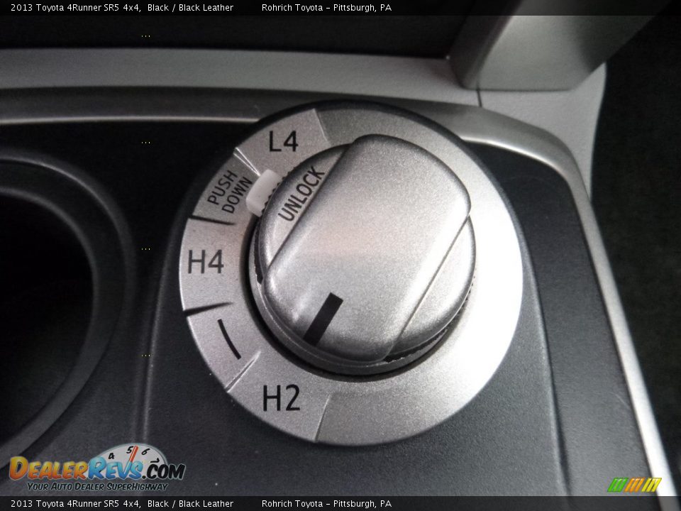 2013 Toyota 4Runner SR5 4x4 Black / Black Leather Photo #8